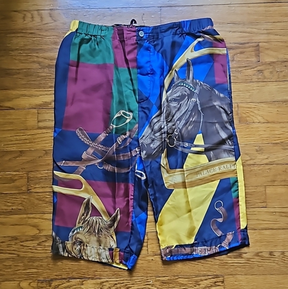 Palace x Polo Ralph Lauren Silk Pajama Shorts